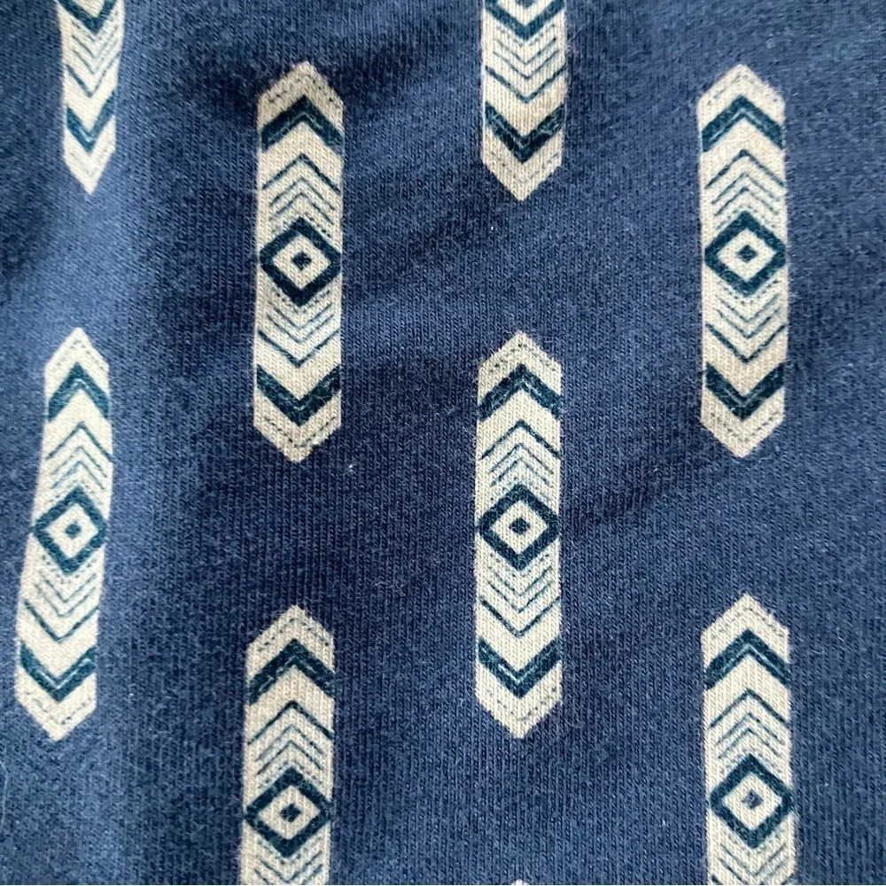 Matilda Jane Brilliant Daydream Follow the Path Blue Arrow Print Capri Legging S